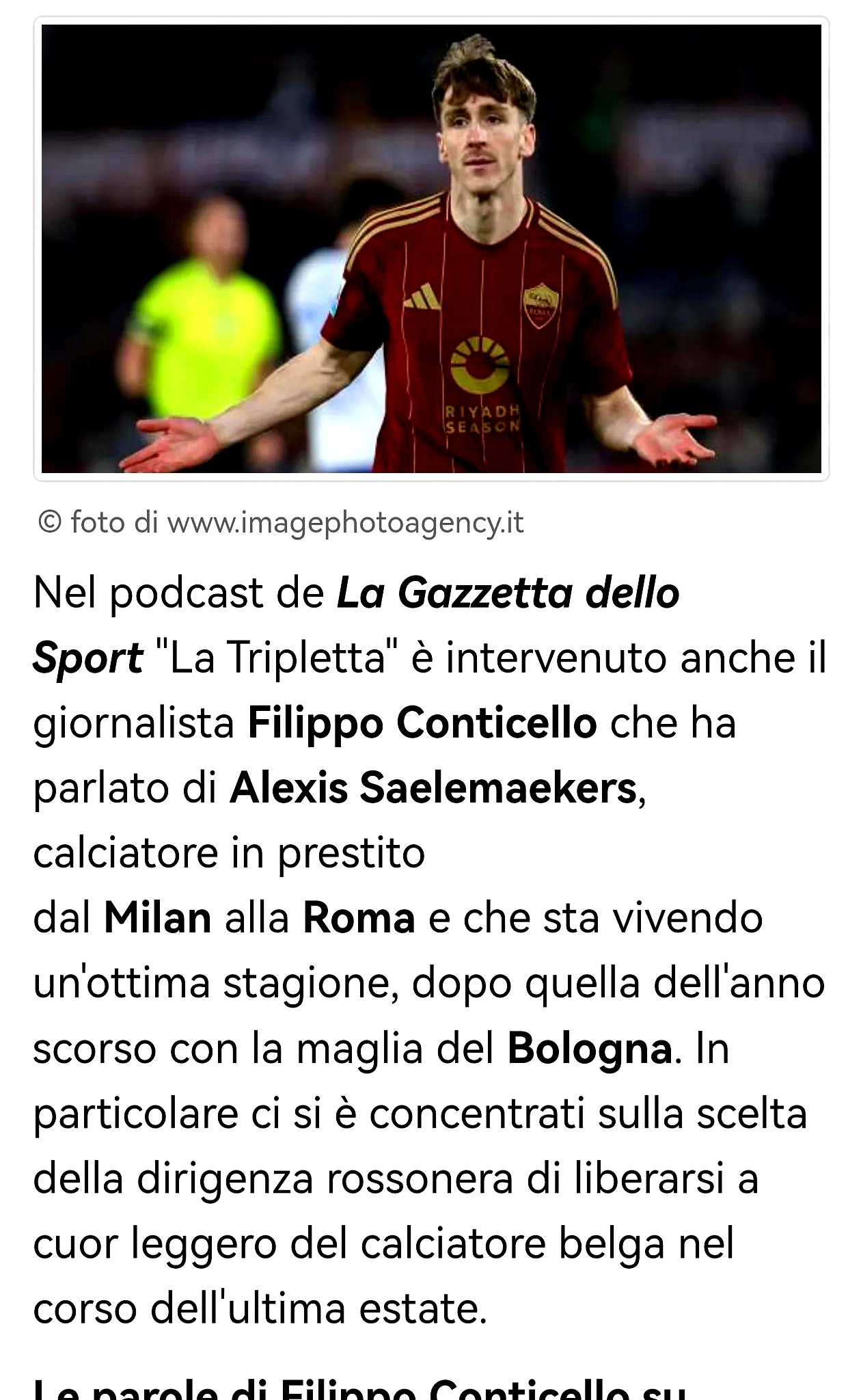 包含佛罗伦萨主场憾负罗马，保持良好表现的词条