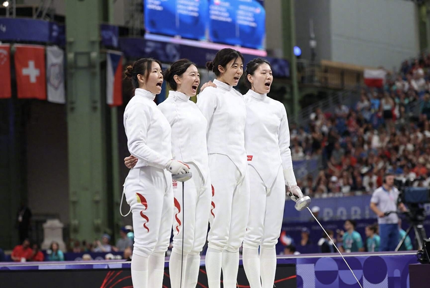 爱沙尼亚女子击剑选手晋级八强